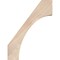 Ekena Millwork 5 1/2"W x 24"D x 32"H Westlake Smooth Knee Brace, Douglas Fir BRC06X24X32WTL00SDF - alternate 4
